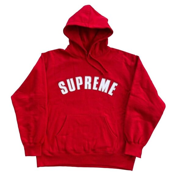 Supreme Hoodie Pearl Logo Hoodie Sweatshirt : L - Picture 1 of 2